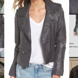 BLANKNYC - “Easy Rider” FAUX Leather Jacket